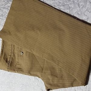 The Limited Drew fit brown pinstripe pants size 14